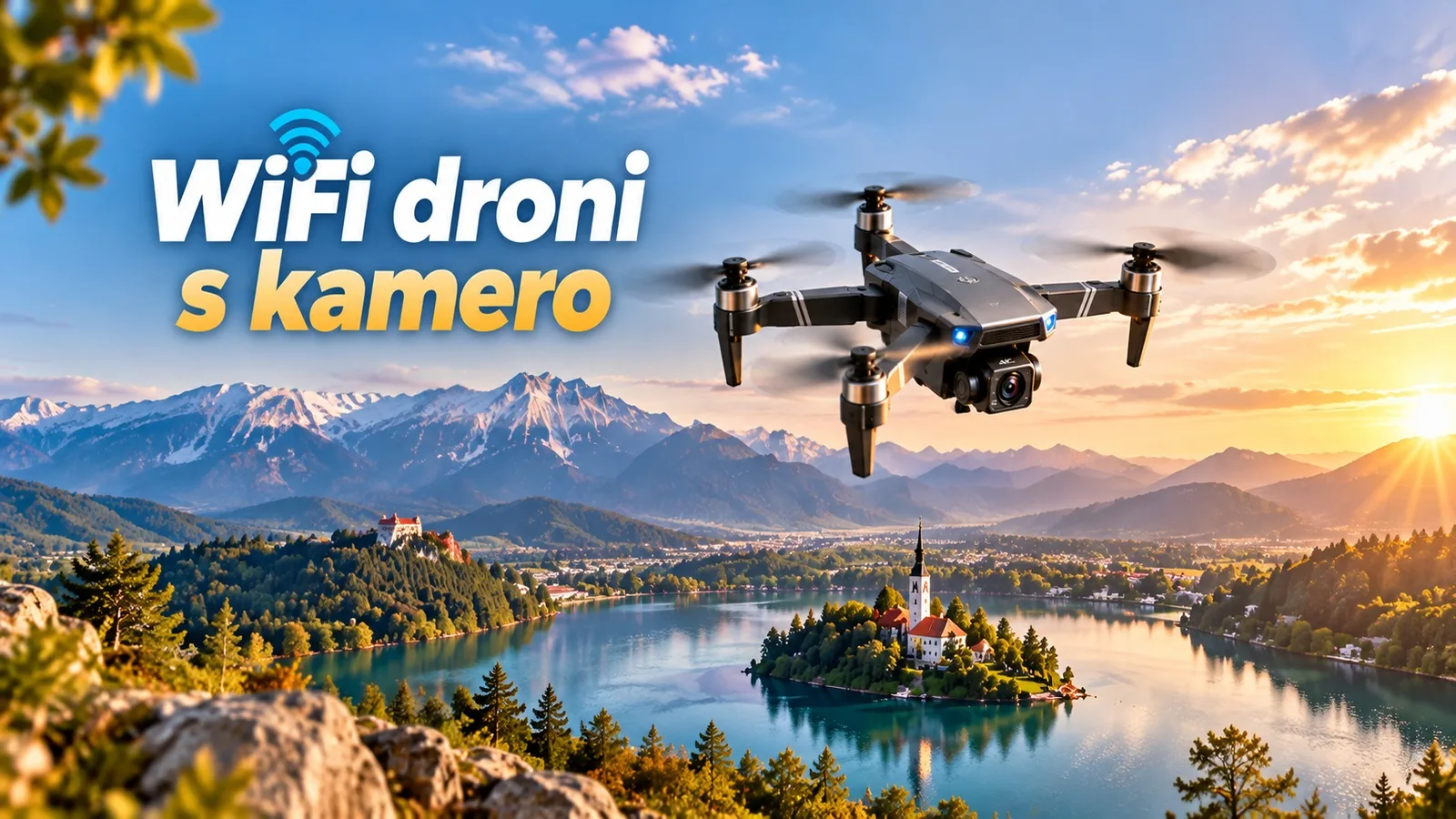 Droni s kamero – kateri dron kupiti? Vodič za začetnike, GPS drone in snemanje