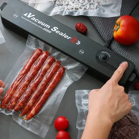 Naprava za vakuumiranje in varjenje hrane