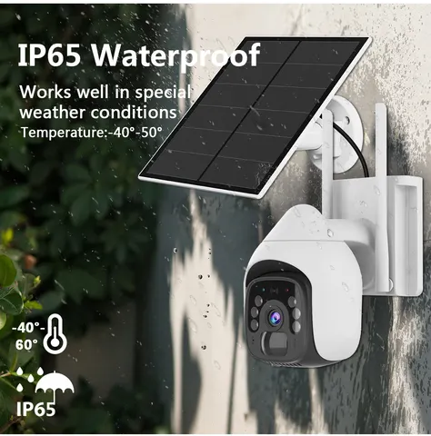 WiFi 4G vrtljiva solarna kamera SIM zunanje solarne kamere z baterijo