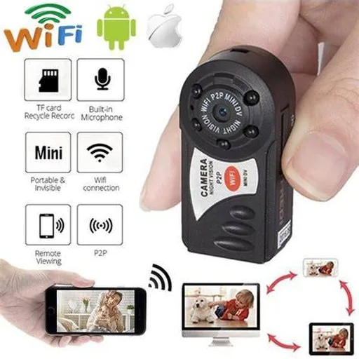 Mini WiFi IP kamera SPY vohunska brezžična varnostna