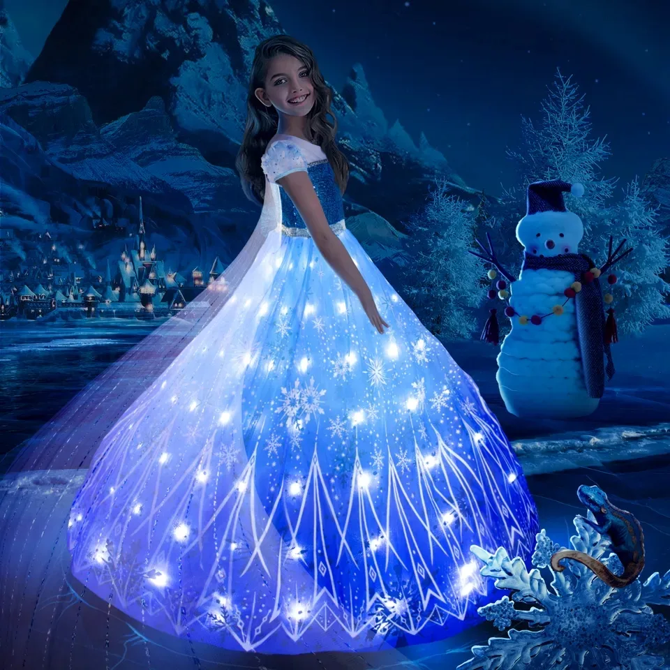 Pustni kostum ledena princesa Elsa