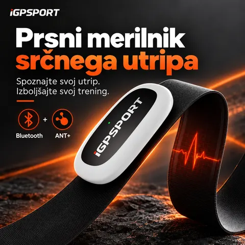 Prsni merilnik srčnega utripa original iGPSPORT Bluetooth ANT+. — slika 1