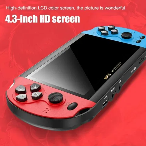 Prenosna igralna konzola 4,3″, retro igre, 8 GB — slika 3