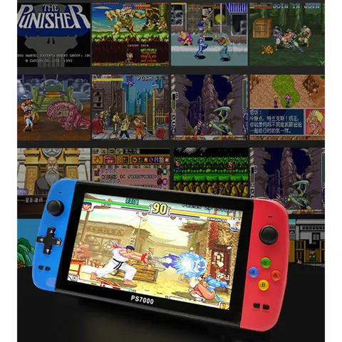 Prenosna retro igralna konzola 7″, 64 GB, HDMI — slika 3