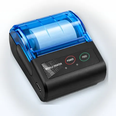 Prenosni Bluetooth POS tiskalnik, printer računov 58 mm — slika 1