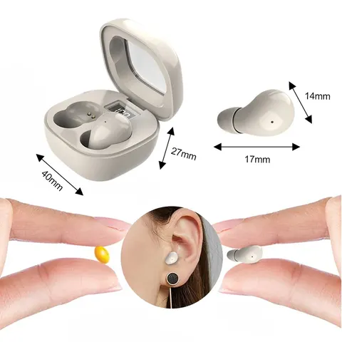 Mini brezžične (Bluetooth) skrite nevidne slušalke