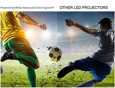 LED projektor 3D 2700LM + torba – EURO 2024