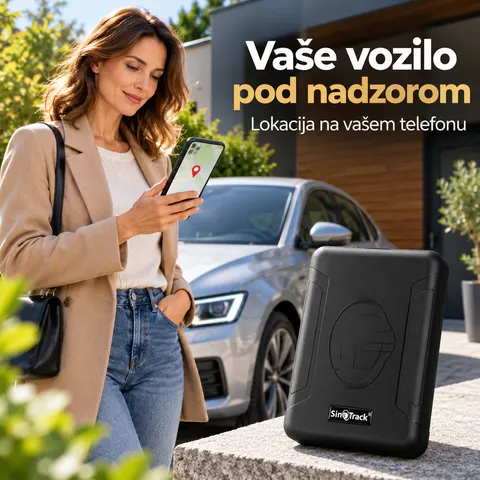 Profesionalni GPS sledilnik SinoTrack, sledenje v živo, 10000 mAh — slika 2