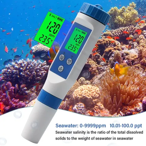 BLUETOOTH pH meter digitalni TDS EC merilec
