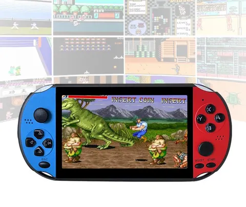 Prenosna igralna konzola GamePlayer RETRO igre (7″ zaslon)