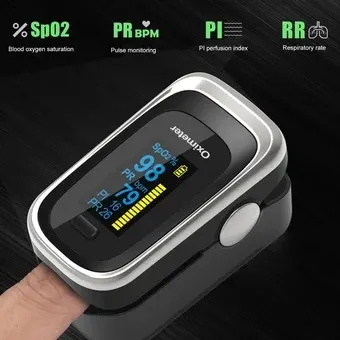 Naprstni pulzni oksimeter za otroke dojenčke in odrasle