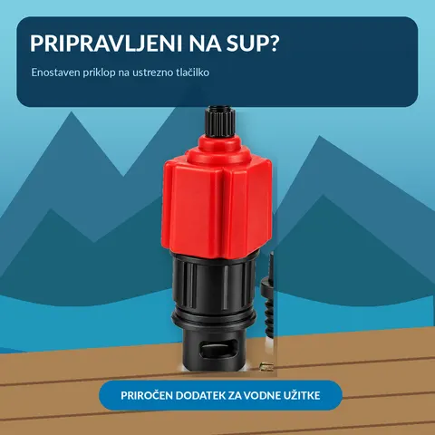 Univerzalni adapter za SUP, 4 nastavki — slika 4