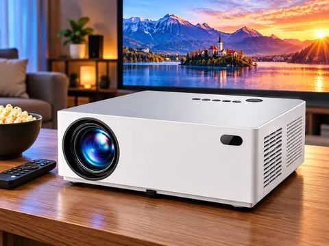 Projektor Byintek LED Full HD 1080p 4K Android WiFi Bluetooth — slika 3