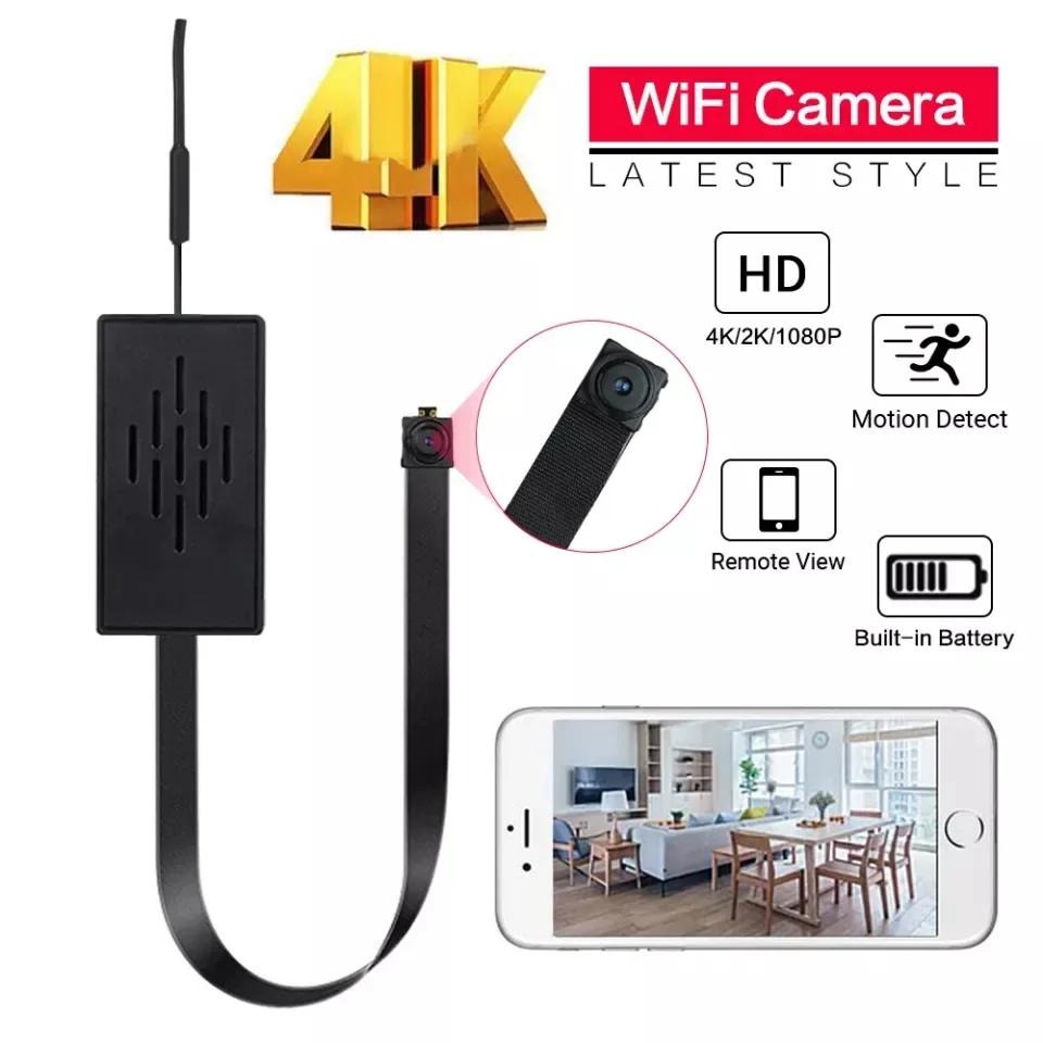 WiFi mini vohunska skrita nevidna kamera