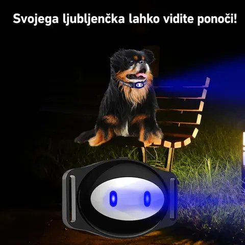 GPS sledilnik za pse in mačke – IP68, GPS/WiFi/LBS