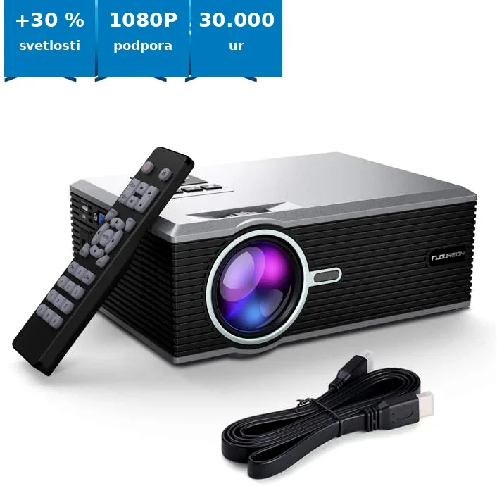 Mini LED video projektor hišni kino LED 3D HD beamer