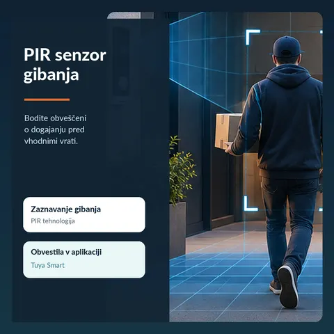 Pametni Wi-Fi video zvonec s kamero Tuya — slika 4