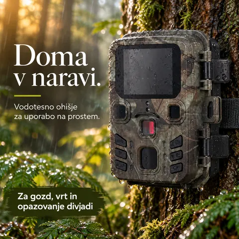 Mini lovska kamera 20 MP – najmanjša na trgu — slika 1