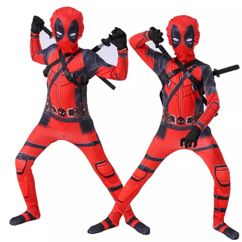 Pustni kostum DEADPOOL (DELUXE kvaliteta)