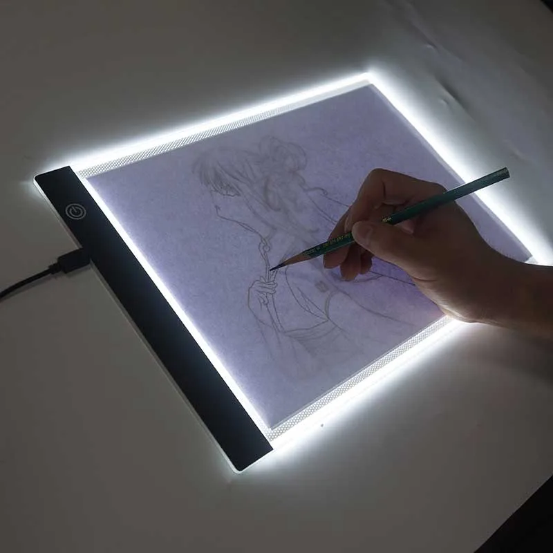 LED tablica za risanje in prerisovanje (A4 format)