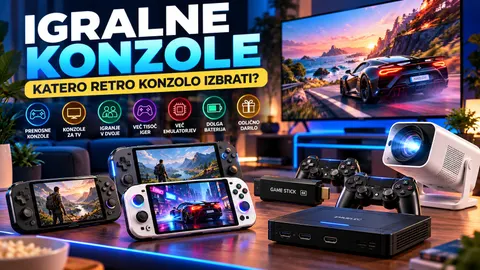 Igralne konzole – katero retro igralno konzolo izbrati?