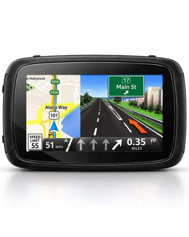 Navigacija za motor GPS, 5", Android, Bluetooth, WiFi, IPX7 — slika 4