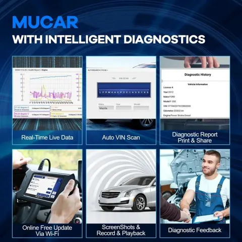 Profesionalni OBD2 avtotester diagnostika 28+ funkcij
