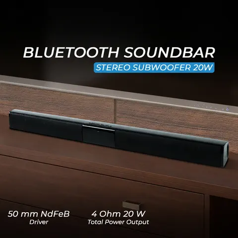 Soundbar - zvočna letev Bluetooth 20 W za TV in računalnik — slika 1
