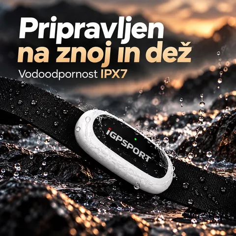 Prsni merilnik srčnega utripa original iGPSPORT Bluetooth ANT+. — slika 3