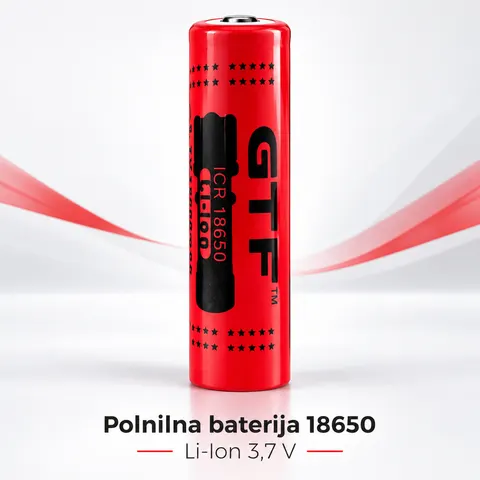 Polnilna baterija 18650 Li-Ion