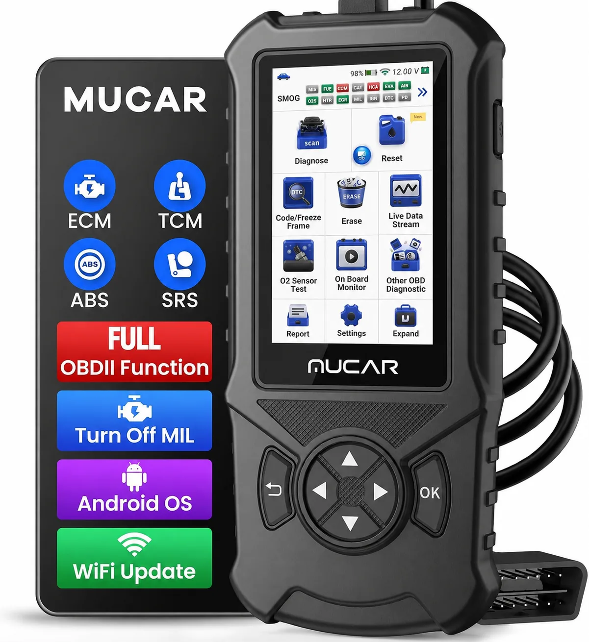 Profesionalni OBD2 avto tester diagnostika (SLOVENSKI jezik)