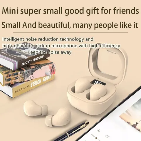 Mini brezžične (Bluetooth) skrite nevidne slušalke