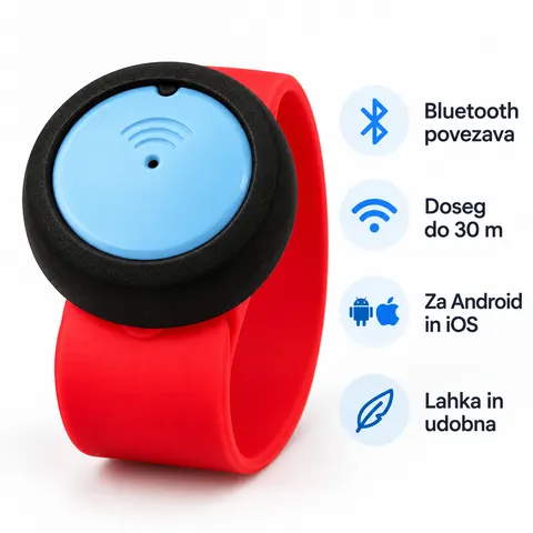 Otroška Bluetooth varnostna zapestnica, alarm proti izgubi — slika 2