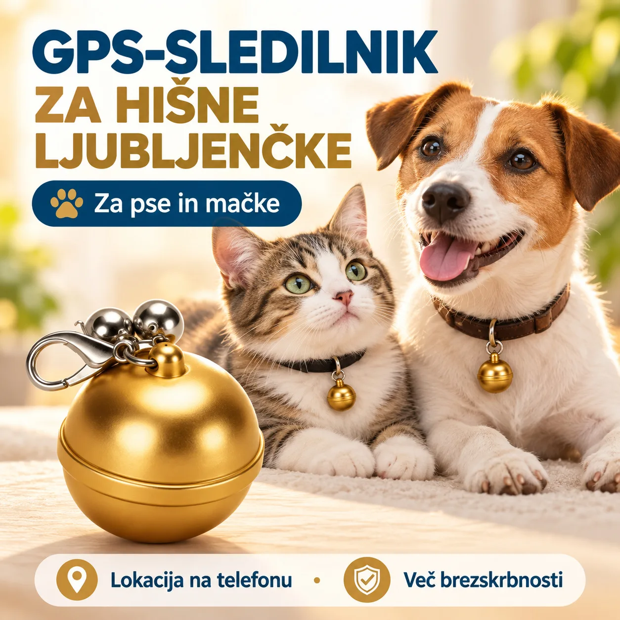 Pametni GPS sledilnik za hišne ljubljenčke, GEO-Fence