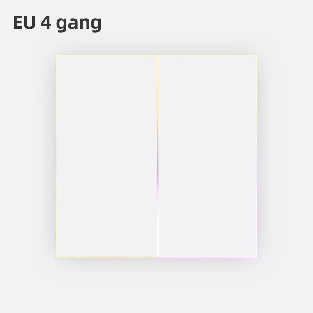 Avatto pametno stikalo WiFi + ZigBee, ambientalna osvetlitev, 4 gang