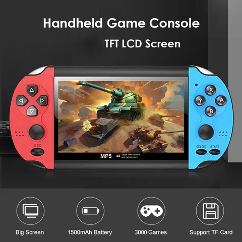 Igralna konzola Mp5 player GamePlayer za otroke (5.1″)