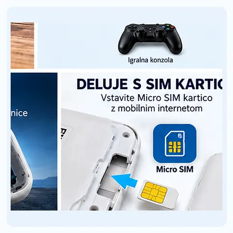 Prenosni 4G LTE WiFi usmerjevalnik s SIM kartico — slika 2