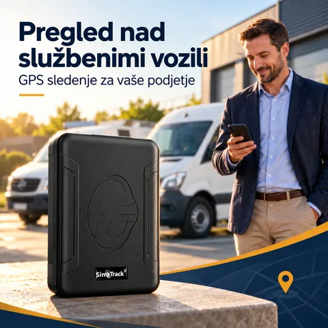 Profesionalni GPS sledilnik SinoTrack, sledenje v živo, 10000 mAh — slika 3