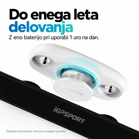 Prsni merilnik srčnega utripa original iGPSPORT Bluetooth ANT+. — slika 2