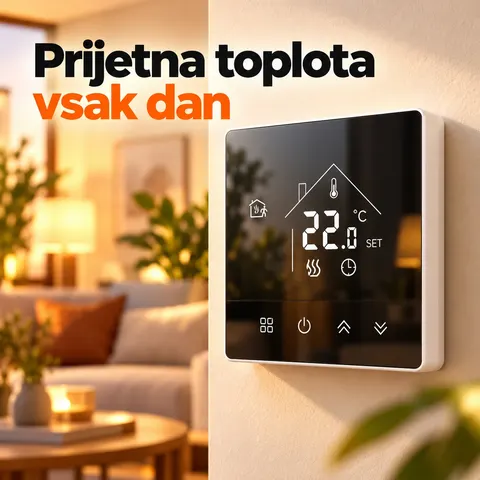Digitalni termostat za električno talno ogrevanje 16 A — slika 4
