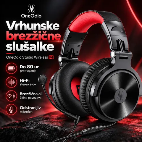 Slušalke gaming Bluetooth OneOdio — slika 1