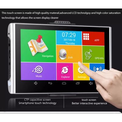Cestna GPS navigacija za avto avtobus avtodom in tovorna vozila (tovornjak)