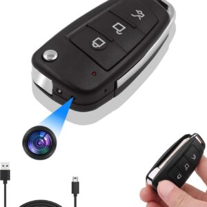 Mini kamera spy skrita v obliki avtomobilskega ključa, 1080P Full HD