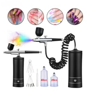 Airbrush Set kompresor pištola za nohte dekoracijo slikanje Makeup