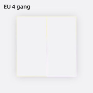 Avatto pametno stikalo WiFi + ZigBee, ambientalna osvetlitev, 4 gang