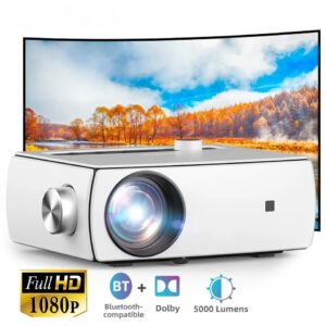 LED video projektor 5000lm full HD 3D 1080p 5G - EURO 2024