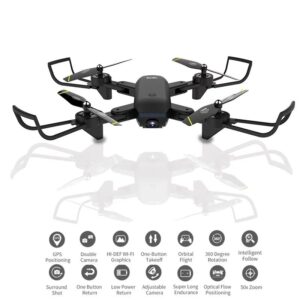 Dron kvadkopter 4K dvojna WiFi kamera 50x zoom